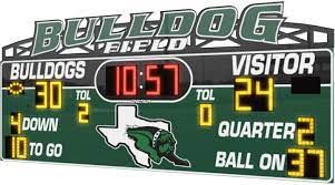 Football scoreboards and timing systems. Outdoor Football Stadium Scoreboard 32 Football Video Board Spectrum Scoreboards