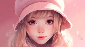cute pink profile picture background