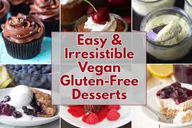 vegan gluten free dessert recipes