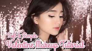 soft simple valentine makeup tutorial