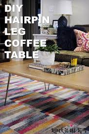 Modern Hairpin Leg Coffee Table