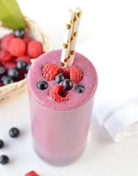 frozen berry smoothie without yogurt or