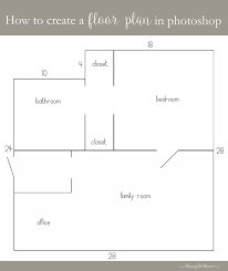 Create A Basic Floor Plan In Photo