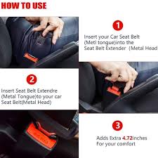 Universal Seat Belt Extender Steel