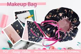 makeup bag sewing pattern bag