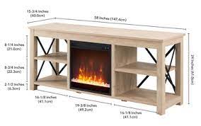 Crystal Fireplace Tv Stand