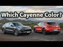 Which Is The Best Porsche Cayenne Color