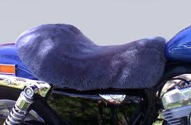 Tailored Sheepskin Cover For Motorcycle