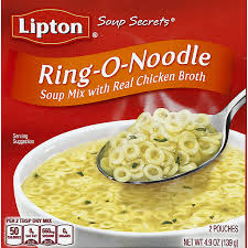 lipton soup secrets ring o noodle