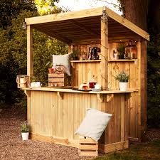 this wickes garden bar is the perfect