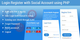 social a login registration system