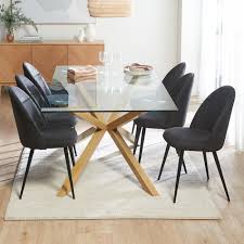 6 Seater Charlie Dining Table Chair Set