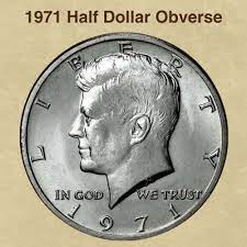 1971 half dollar value chart