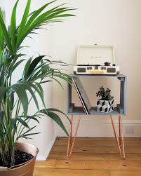 Diy Crate Side Table With The Hairpin