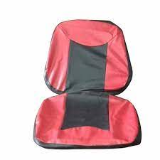 Rexine Black And Red Farm Tractor Seat
