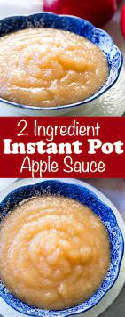 2 ing instant pot applesauce