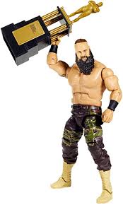 Specializing in wwe wrestling figures by mattel, as well as rings buy wwe elite collectors the rock figure series 14: Amazon Com Wwe Braun Strowman Elite Series 76 Deluxe Action Figure With Realistic Facial Detailing Iconic Ring Gear Accessories Toys Games