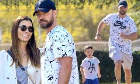 Onlookers were shocked to see him holding hands with alisha, and risk upsetting jessica biel, 37 — his wife of seven yearscredit: Justin Timberlake Is Given A Run For His Money By Son Silas On Family Outing With Jessica Biel In La Daily Mail Online