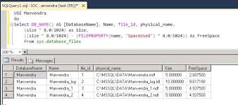 sql server s data in data files
