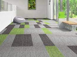 multicolor nylon carpet tile for