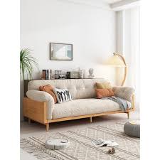 Linen Fabrics Three Seater Sofa