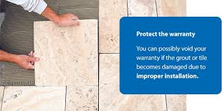 what causes tile floors to how