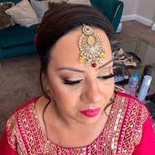 ilford based indian bridal party hair