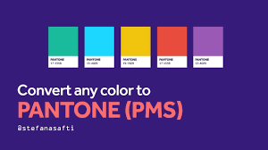 convert cmyk and rbg to pantone in
