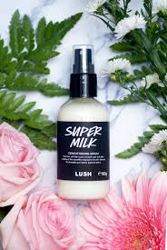 lush super milk hair conditioner spray