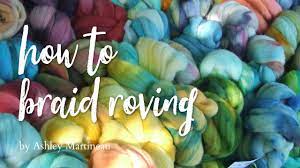 how to braid wool roving old video
