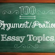 Free samples and examples of essays, homeworks and any papers. 100 Argument Or Position Essay Topics With Sample Essays Owlcation Education