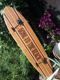 hawaiian surf beach palm tree decor