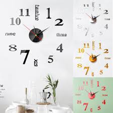 Large Wall Clock Kit In Wall Clocks For