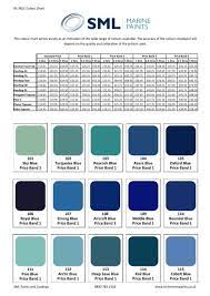 bs381c colour chart sml marine paints