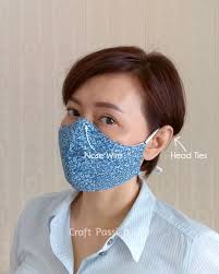 Face Mask Pattern Free 4 Sizes Best Fit Ever Craft Passion
