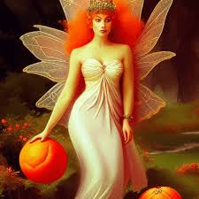 giant fairy princess oranges queen