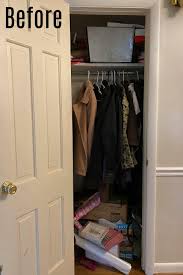 organizing a functional coat closet