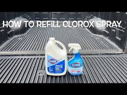 disinfectant cleaner bleach spray