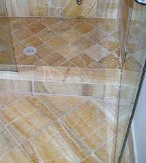 re marble shower floors and walls