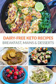 20 dairy free keto recipes