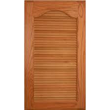 Truly a different type of wood door but still allows for you to stain or paint with ease. Door Inserts 36 Wood Kitchen Cabinet Louver Panel Door Insert Kit In Four Species Of Wood By Omega National Kitchensource Com