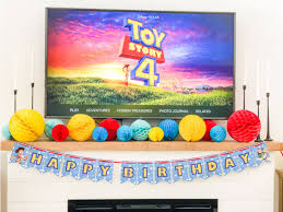 simple diy toy story 4 birthday party