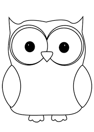 Owl Drawing Outline At Getdrawings Free For Personal Use Owl