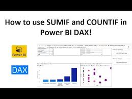 power bi dax countif and sumif made