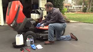When buying oil for the lawn mower you will find two rating codes you must consider. How To Change The Oil And Replace The Oil Filter On A Husqvarna Riding Mower