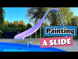 What To Paint A Pool Slide With Pool