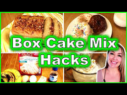 box cake mix recipes