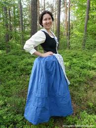 historical peasant woman outfit