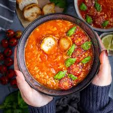tomato rice soup give recipe