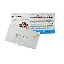 colour chart for the urine strips of 3